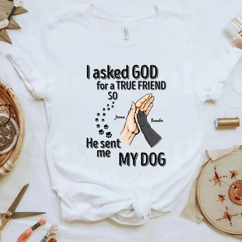 Personalizovana Dog Lover Majica